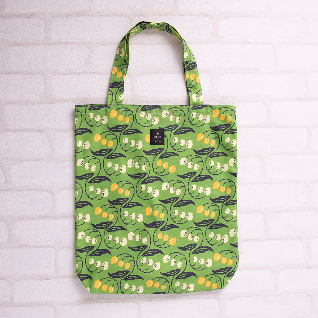トートバッグ（retoro flower December）