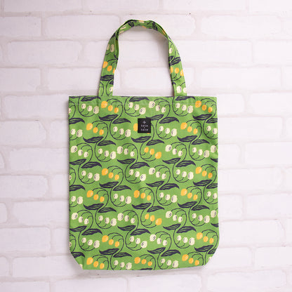 トートバッグ（retoro flower December）