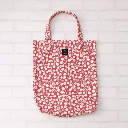 トートバッグ（retoro flower February）