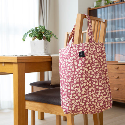トートバッグ（retoro flower February）