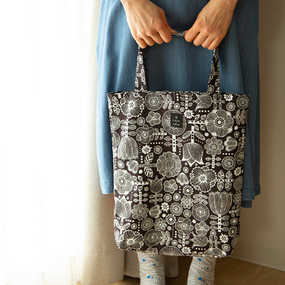 トートバッグ（retoro flower April）