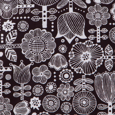 トートバッグ（retoro flower April）