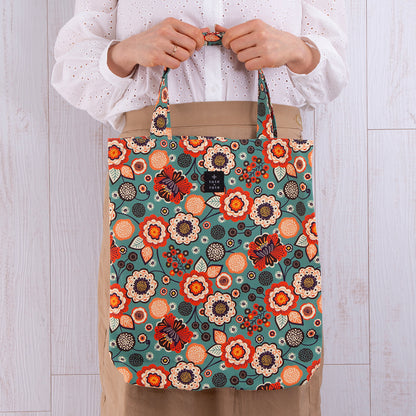 トートバッグ（retoro flower May）