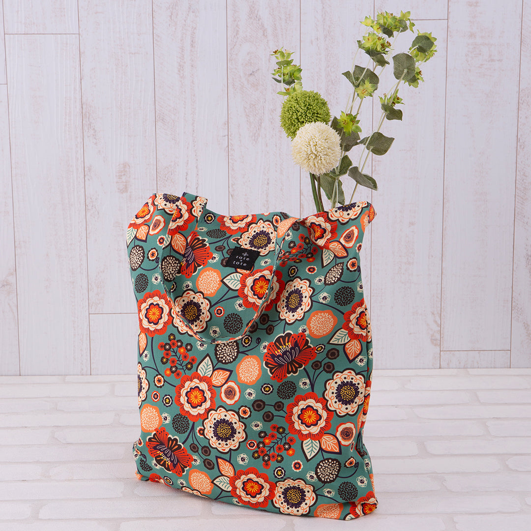 トートバッグ（retoro flower May）