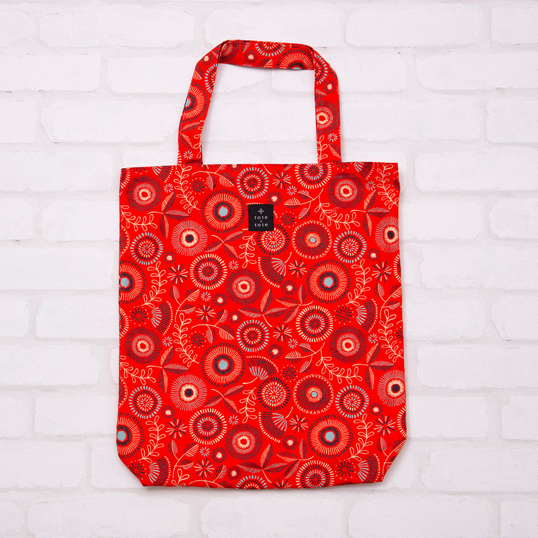 トートバッグ（retoro flower June）