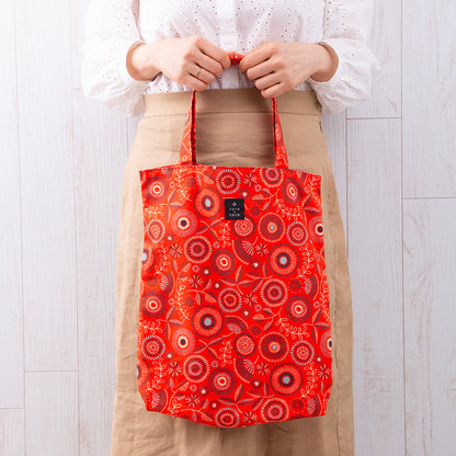 トートバッグ（retoro flower June）