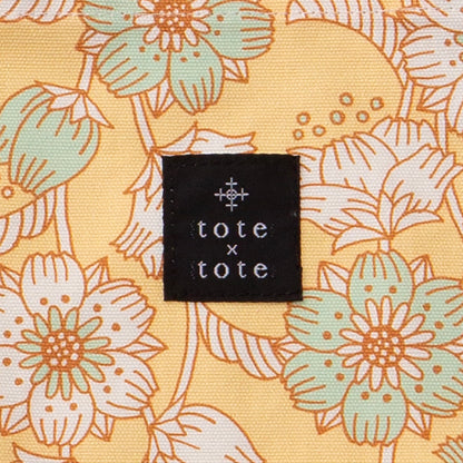 トートバッグ（retoro flower July）