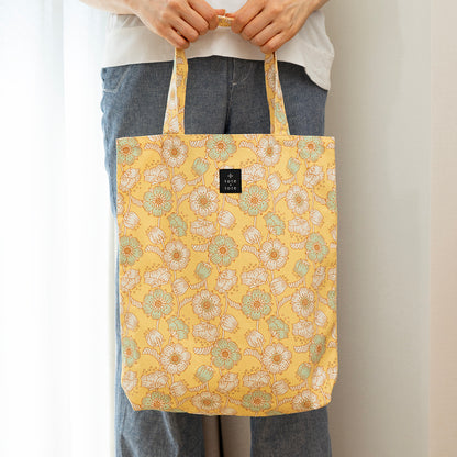 トートバッグ（retoro flower July）