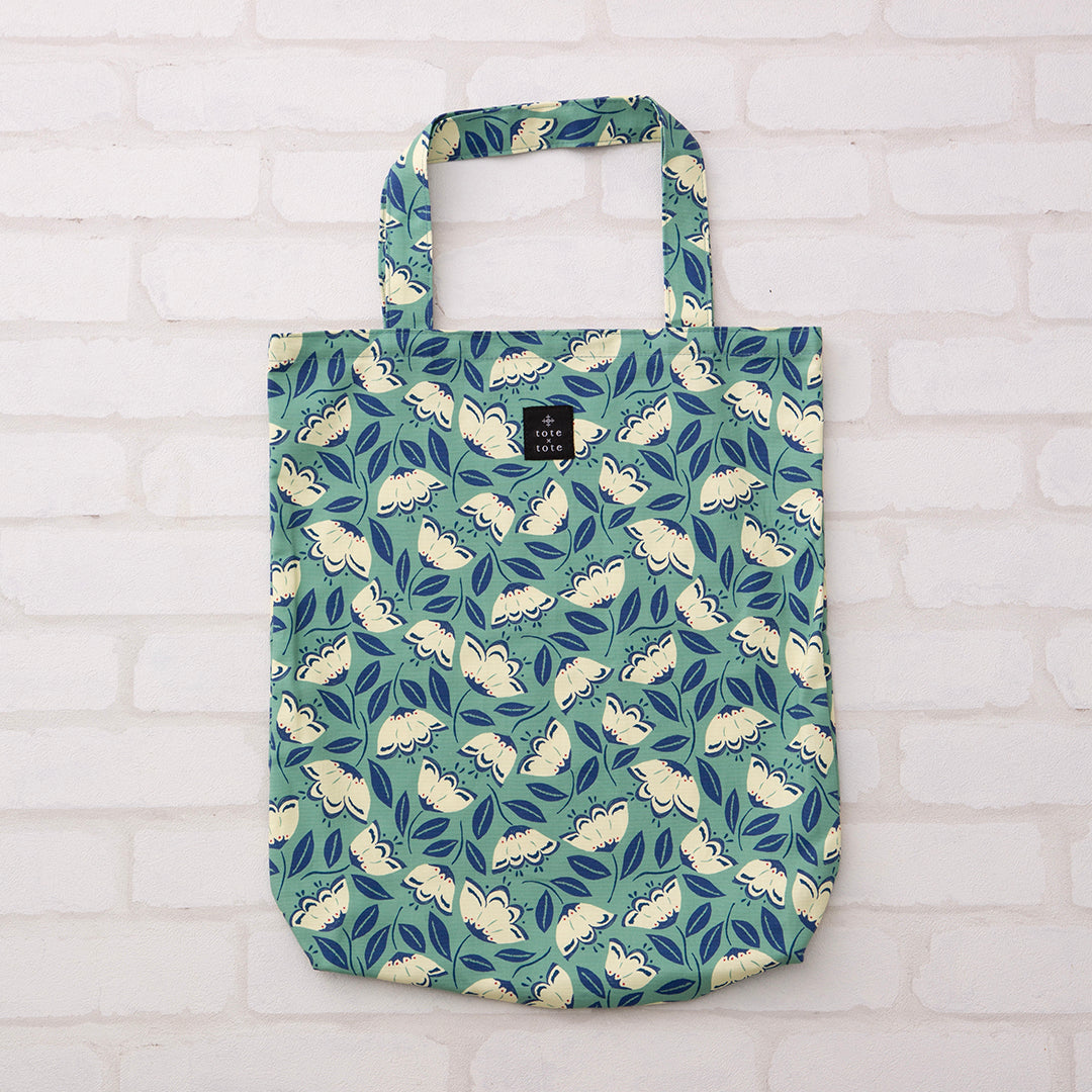 トートバッグ（retoro flower August）