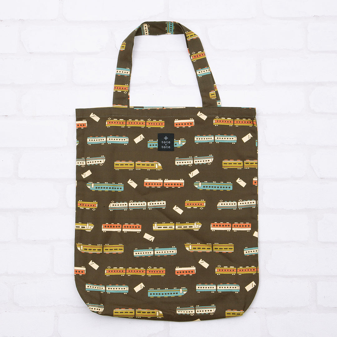 トートバッグ（電車旅）