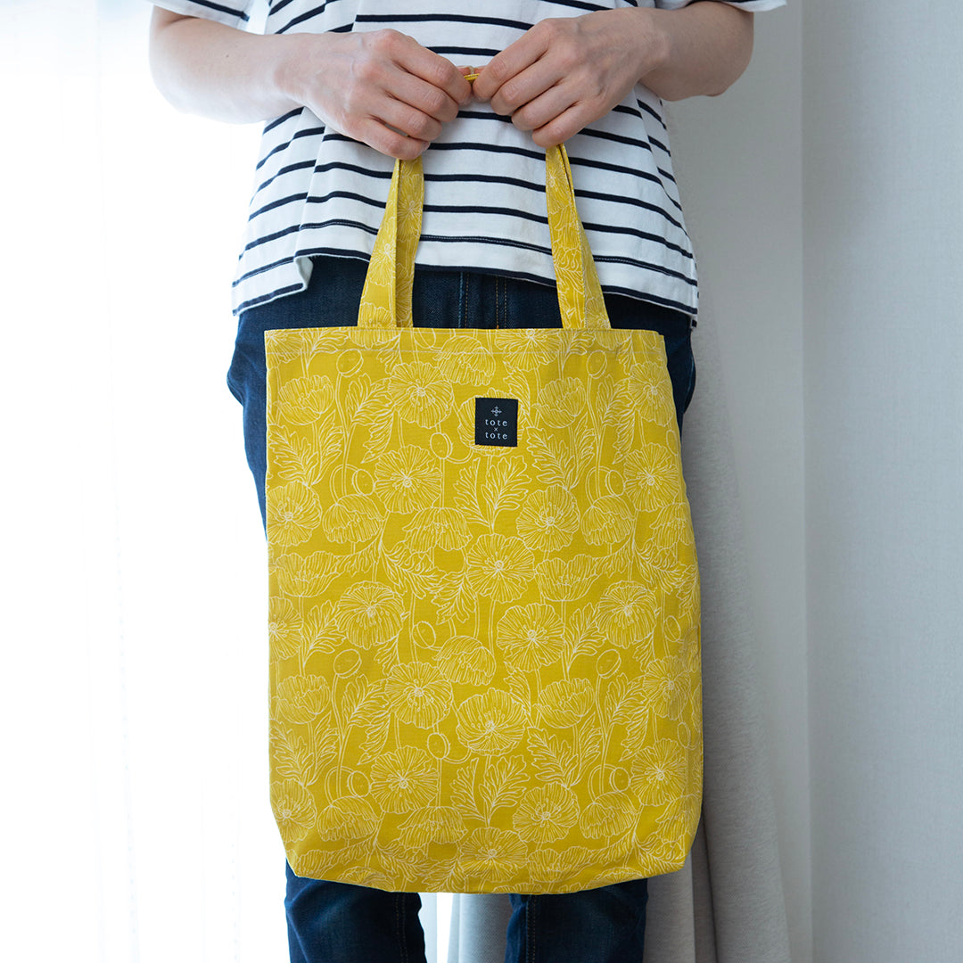 トートバッグ（retoro flower September）