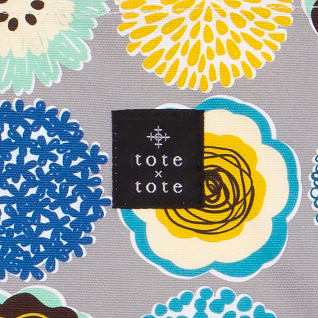 トートバッグ（retoro flower October）
