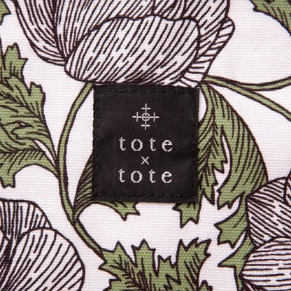 トートバッグ（retoro flower November）